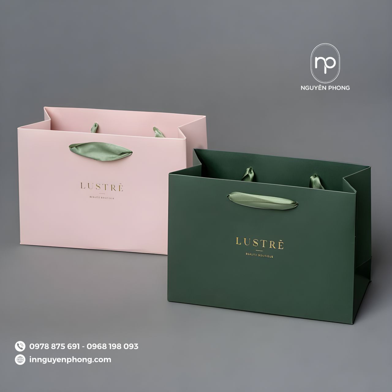 Mẫu túi giấy đựng đồng hồ cao cấp